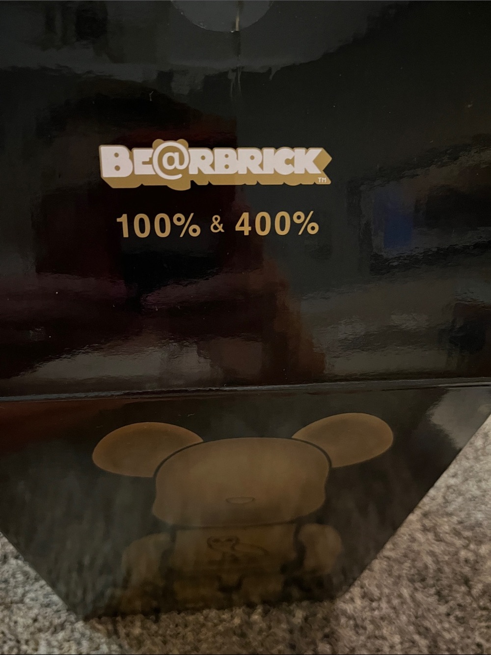 OVO Medicom October’s Very Own. Gold. Bear Brick 100% and 400%. New in box. - Picture 6 of 9